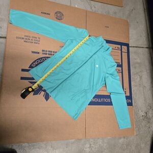 Teal Full-Zip Jacket